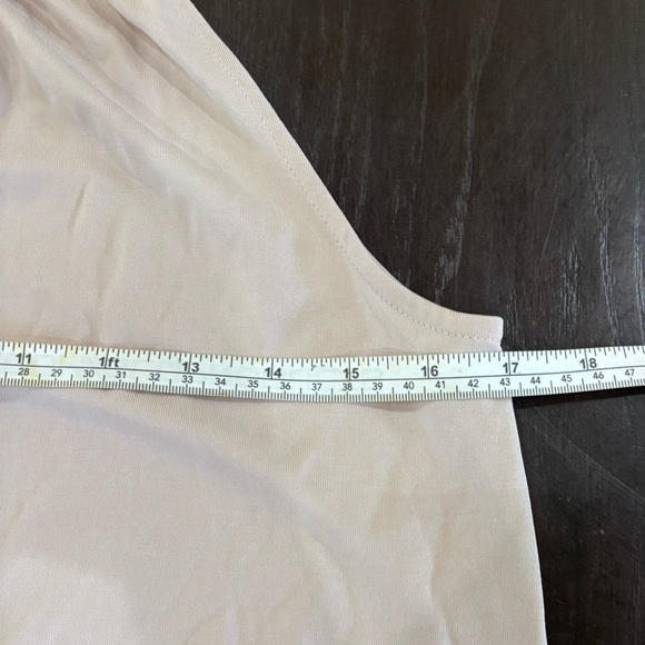 Double Zero Light Beige Tan Maxi Oversize Sheath style Dress Size Small - Picture 5 of 7